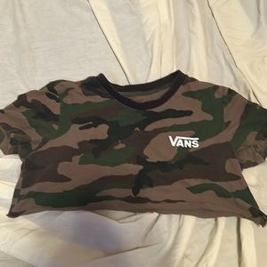 vans crop top